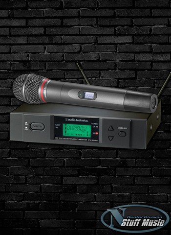 Audio-Technica 3000 Series True Diversity UHF Handheld  Wireless System - Rental